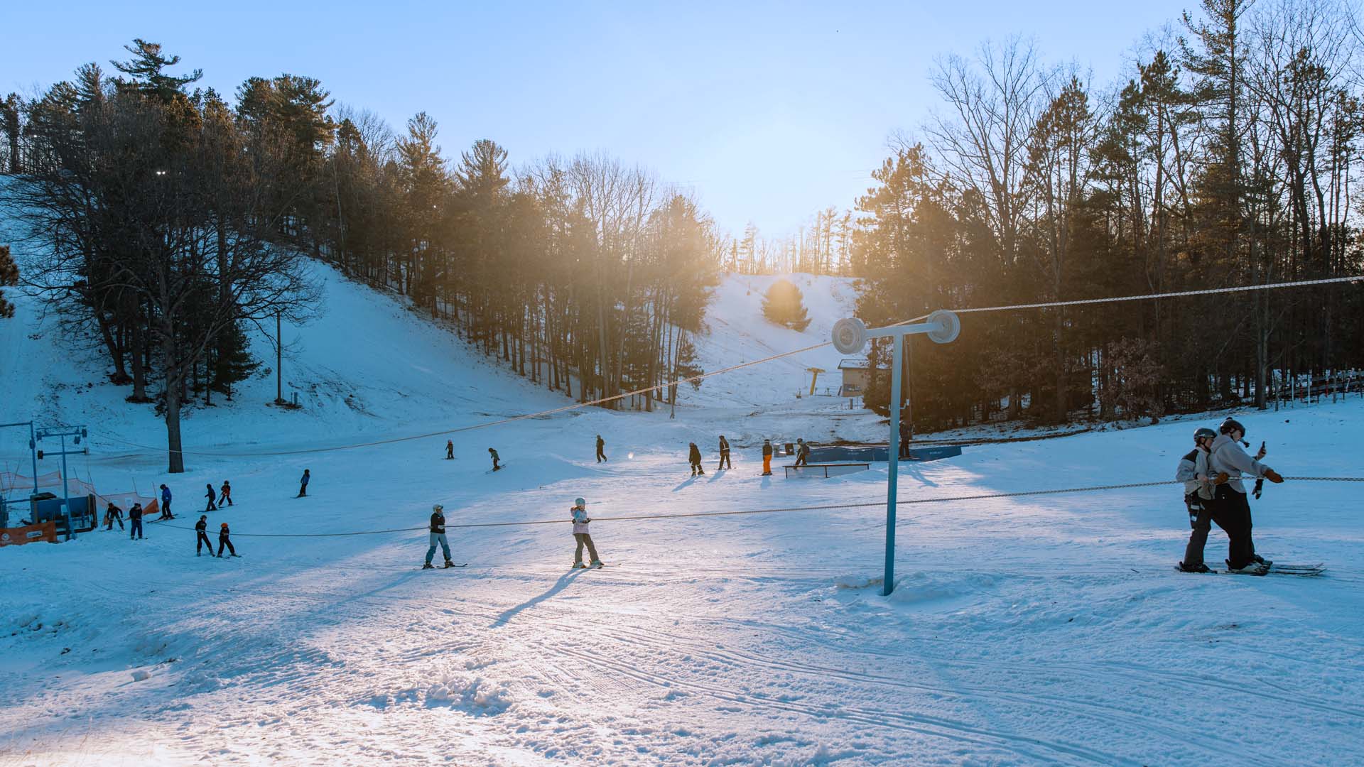 Families enjoying Mt. Holiday